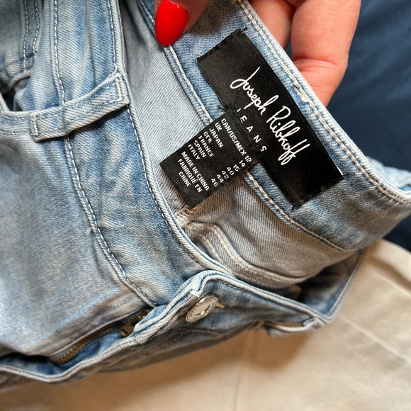 Joseph Ribkoff Light Blue Denim Jeans - Picture 2 of 3